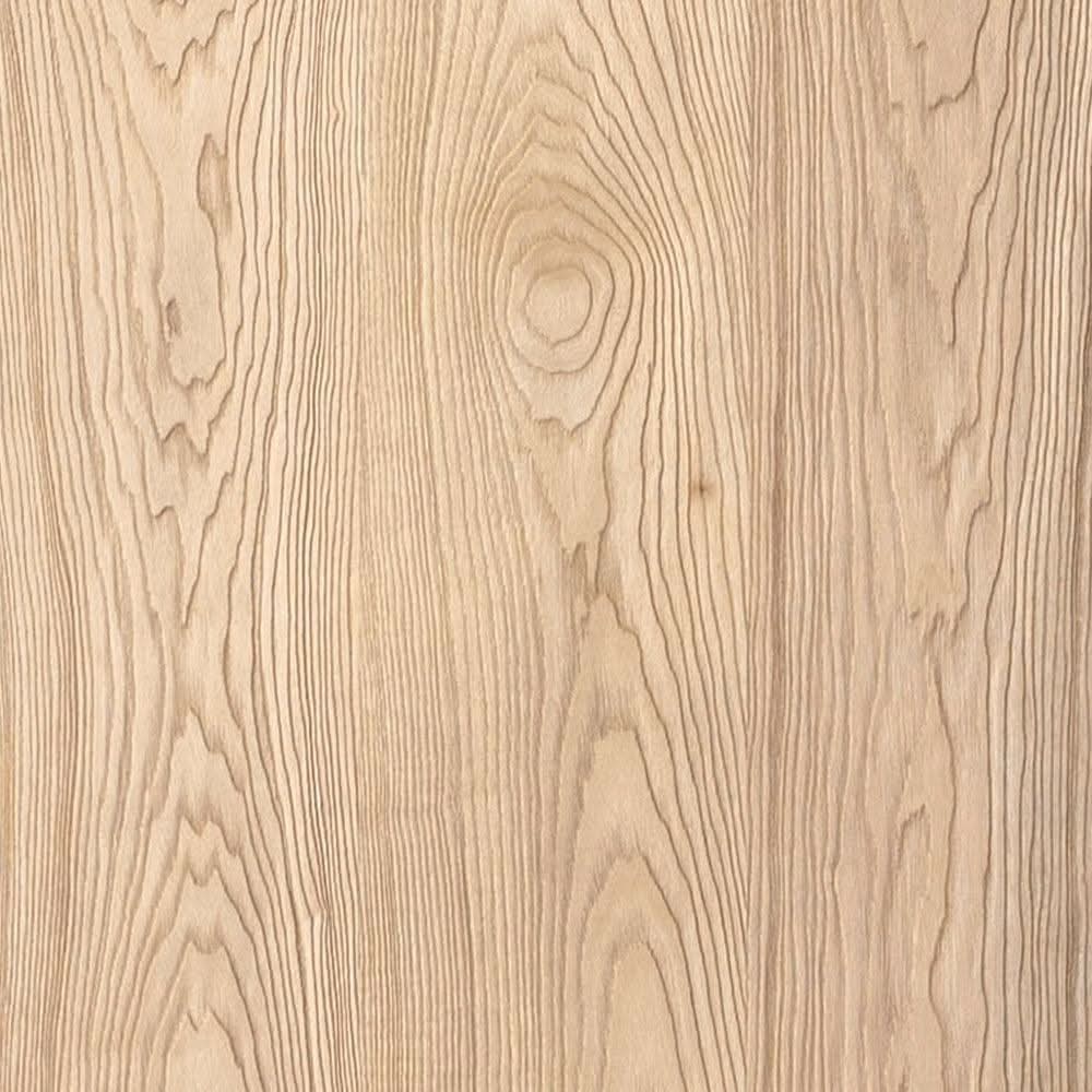 Ash keyboard cover with light tan straight grain