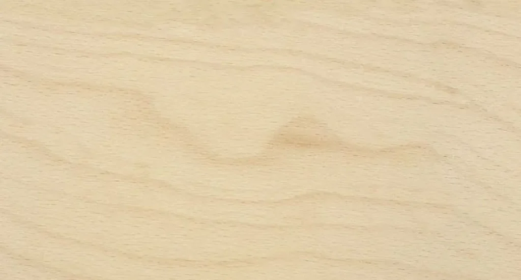 Birch keyboard cover with pale even wood tone